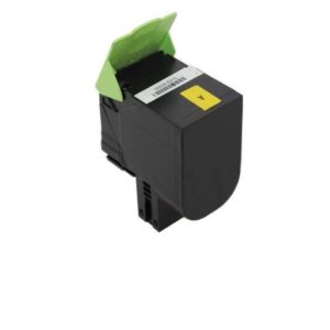 Cartucho Compatível Lexmark CS310/410/510 | 70C8HY0 Amarelo 3K