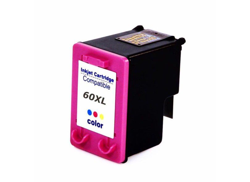 Cartucho de Tinta HP 60XL Color 12,5 ml