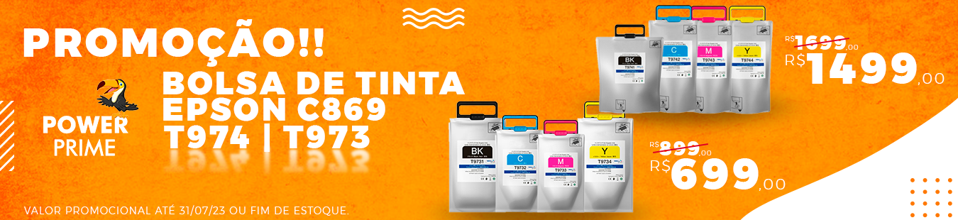 banner promoção de bolsa de tinta